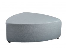 Pebble Ottoman. 1200 Dia X 450 H. Any Fabric Colour. Also 900 Dia Available